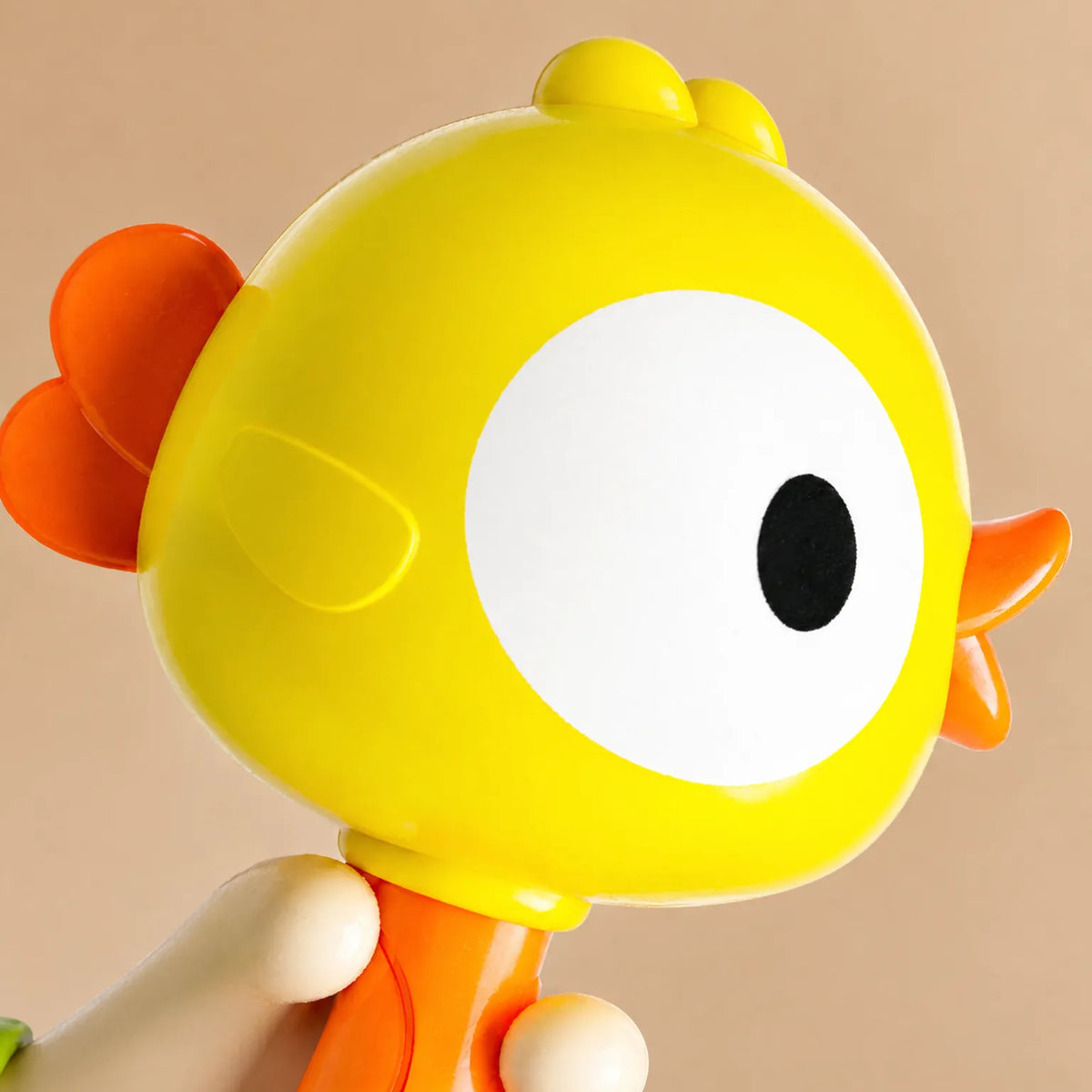 Animal Rattle Toy with Easy Grip Handle for Kids