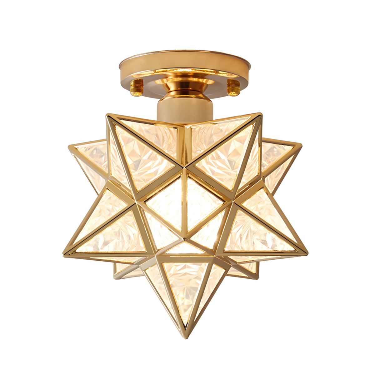 Ceiling Light Star Nordic Colonial Flush Fixture | Aureva