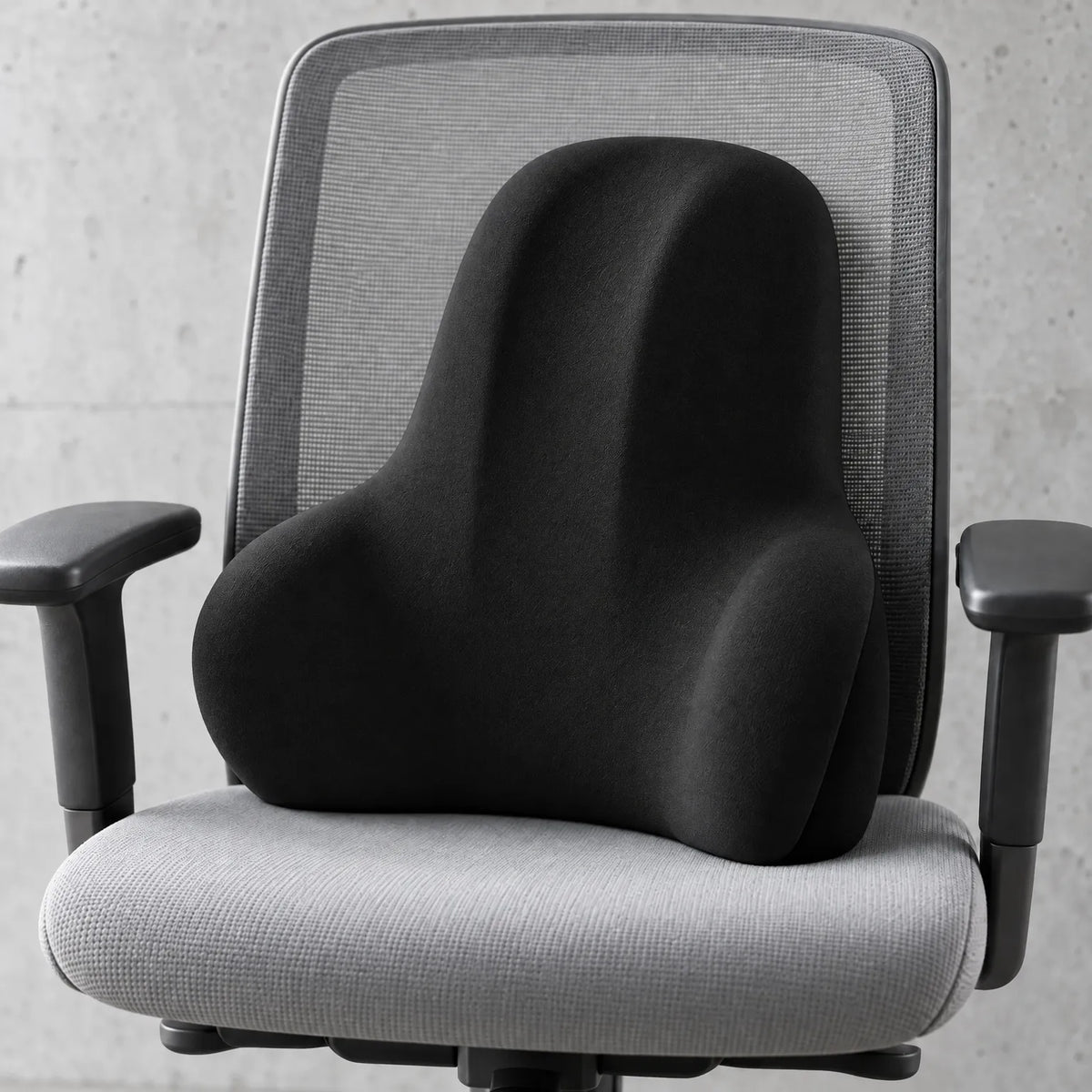 Ergonomic Memory Foam Lumbar Pillow for Office Chair and Car