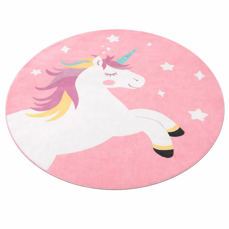 Kids Unicorn Play Mat Rug For Playroom Nursery | Rugoria