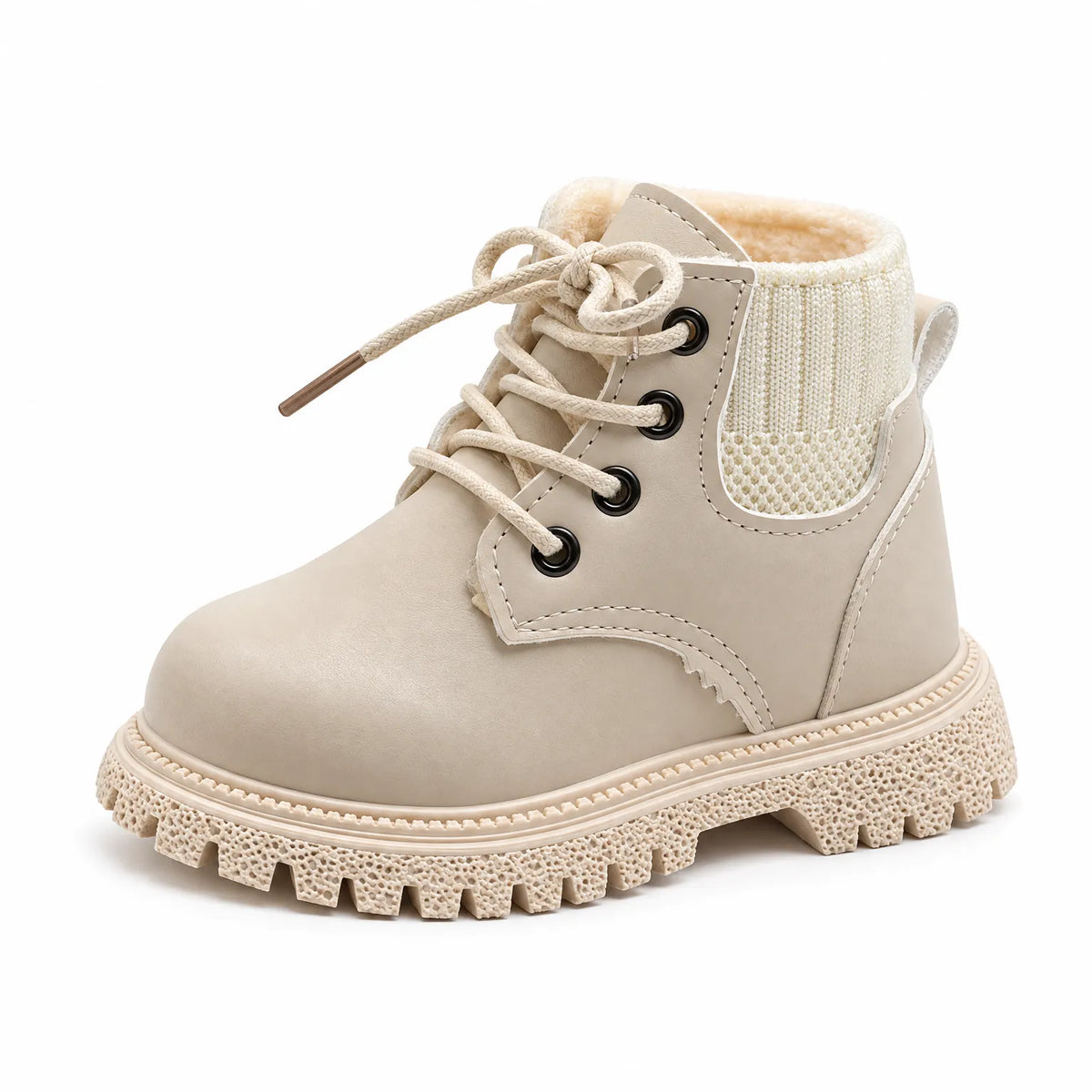 Lace Up Ankle Winter Boots
