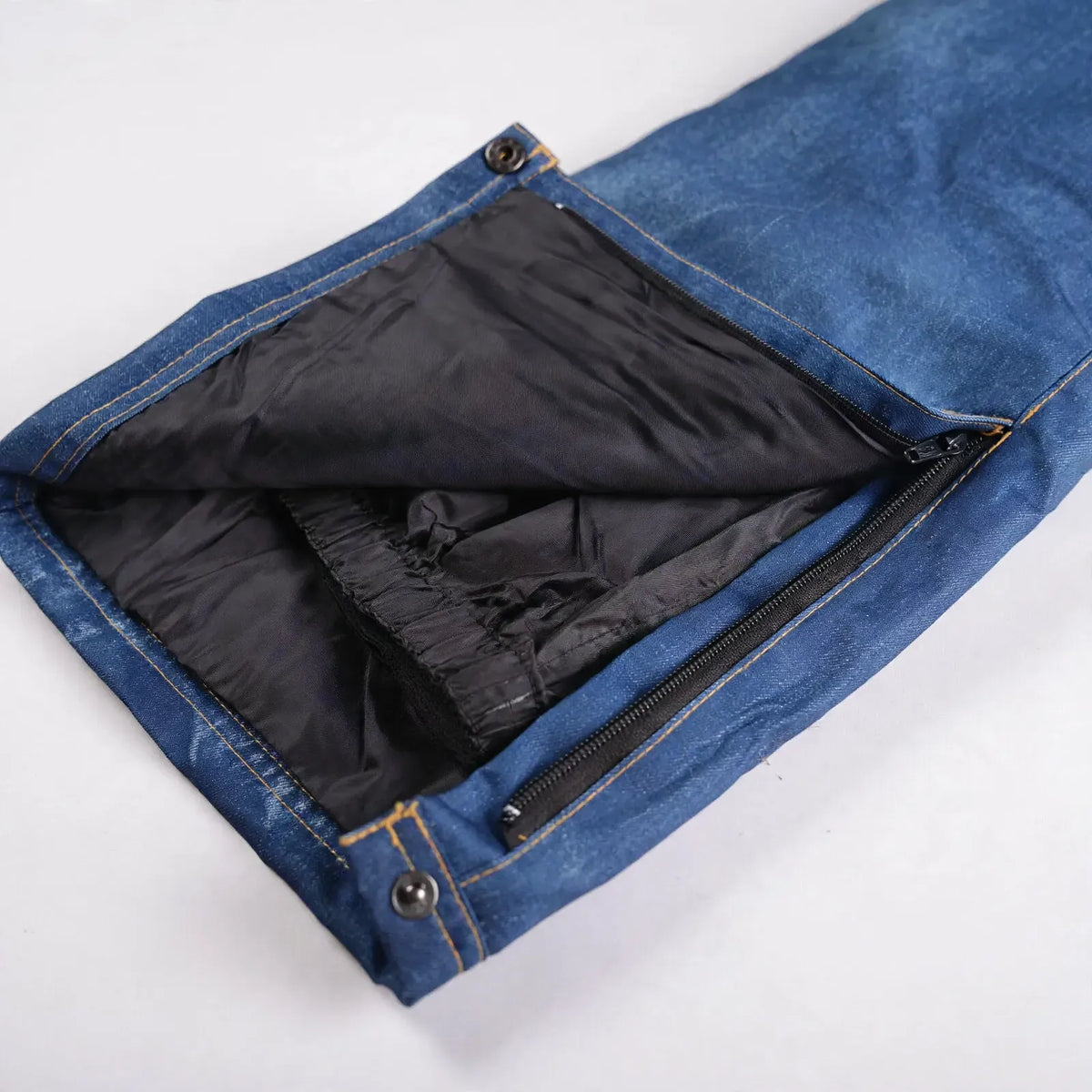 Men's Faux Denim Ski Pants