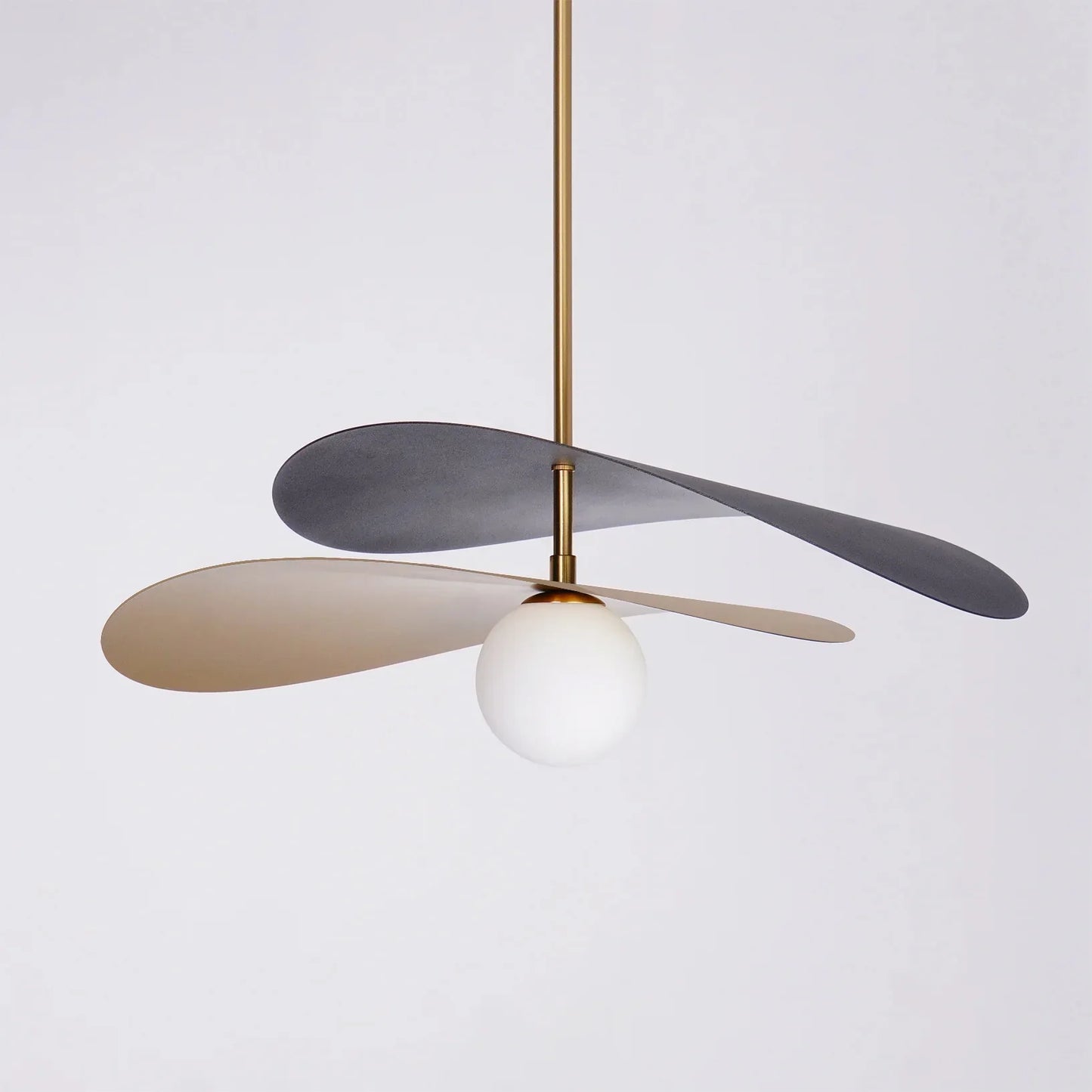 Mid Century Metal Glass Pendant Light for Modern Spaces | Zymera
