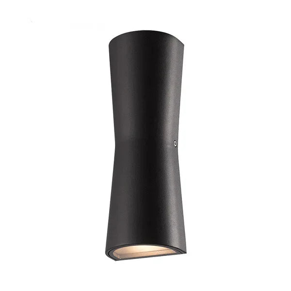 Minimalist Metal Torch Outdoor Wall Light Fixture | Sconira