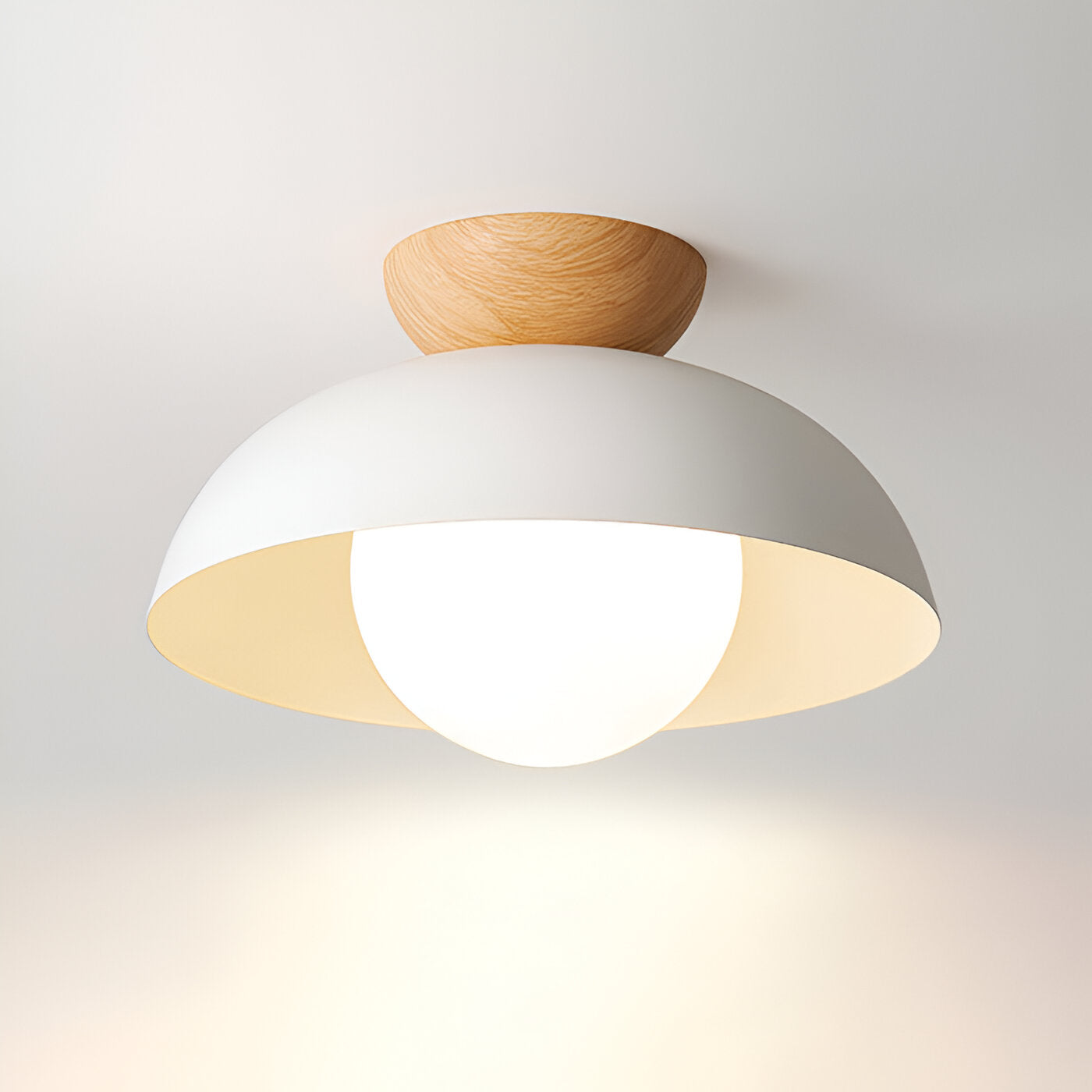 Minimalist Nordic Iron Shade Ceiling Light Fixture | Tavrix