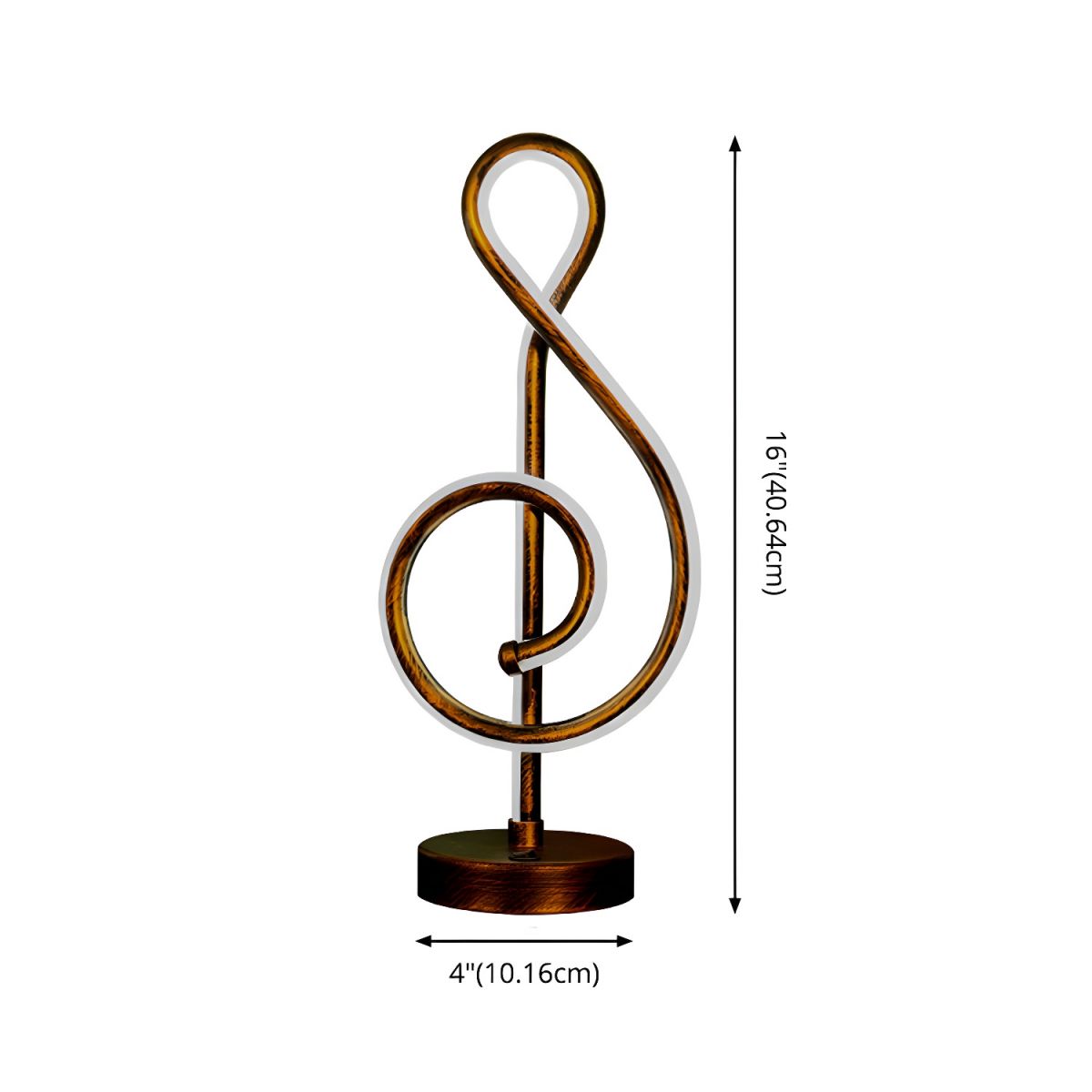 Modern Metal LED Table Lamp for Bar and Cafe Spaces | Zelvoro