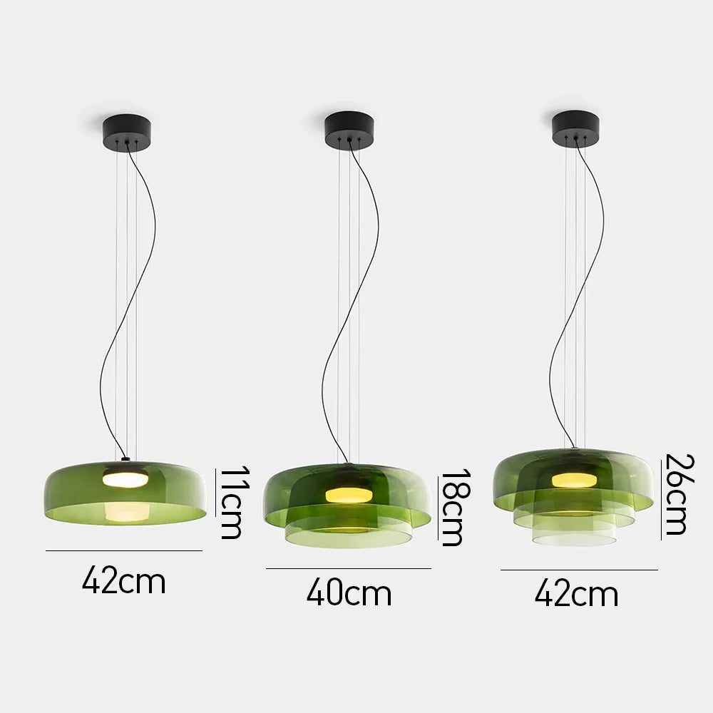 Nordic Glass Shade Pendant Light for Dining Areas | Xorvexa