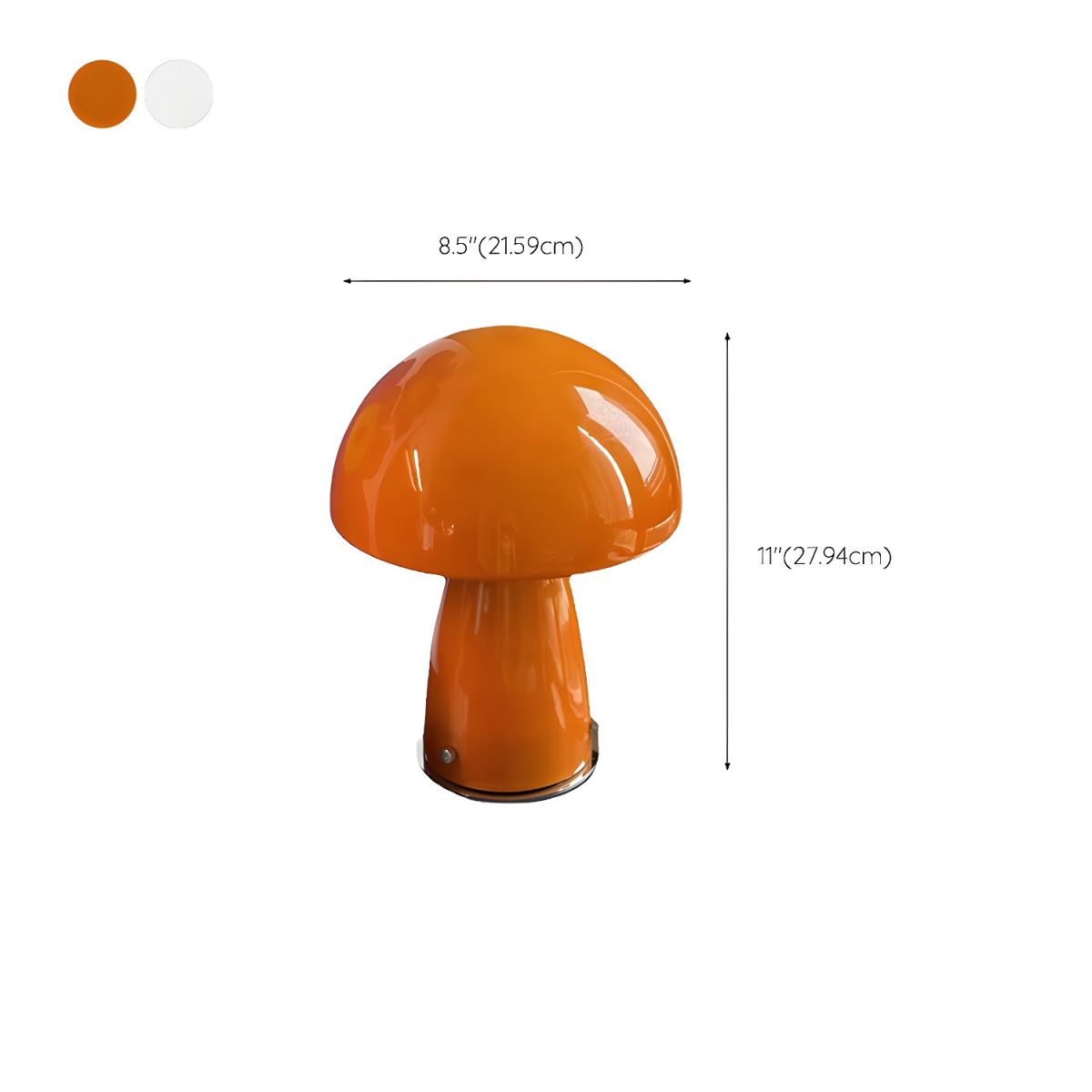 Nordic Modern Table Lamp with Glass Shade | Xevanto
