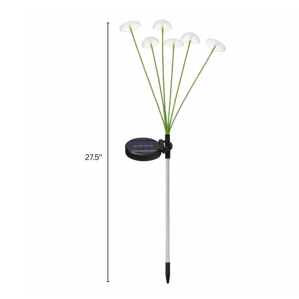 Solar Mushroom Garden Ground LED Outdoor Light | Solriva