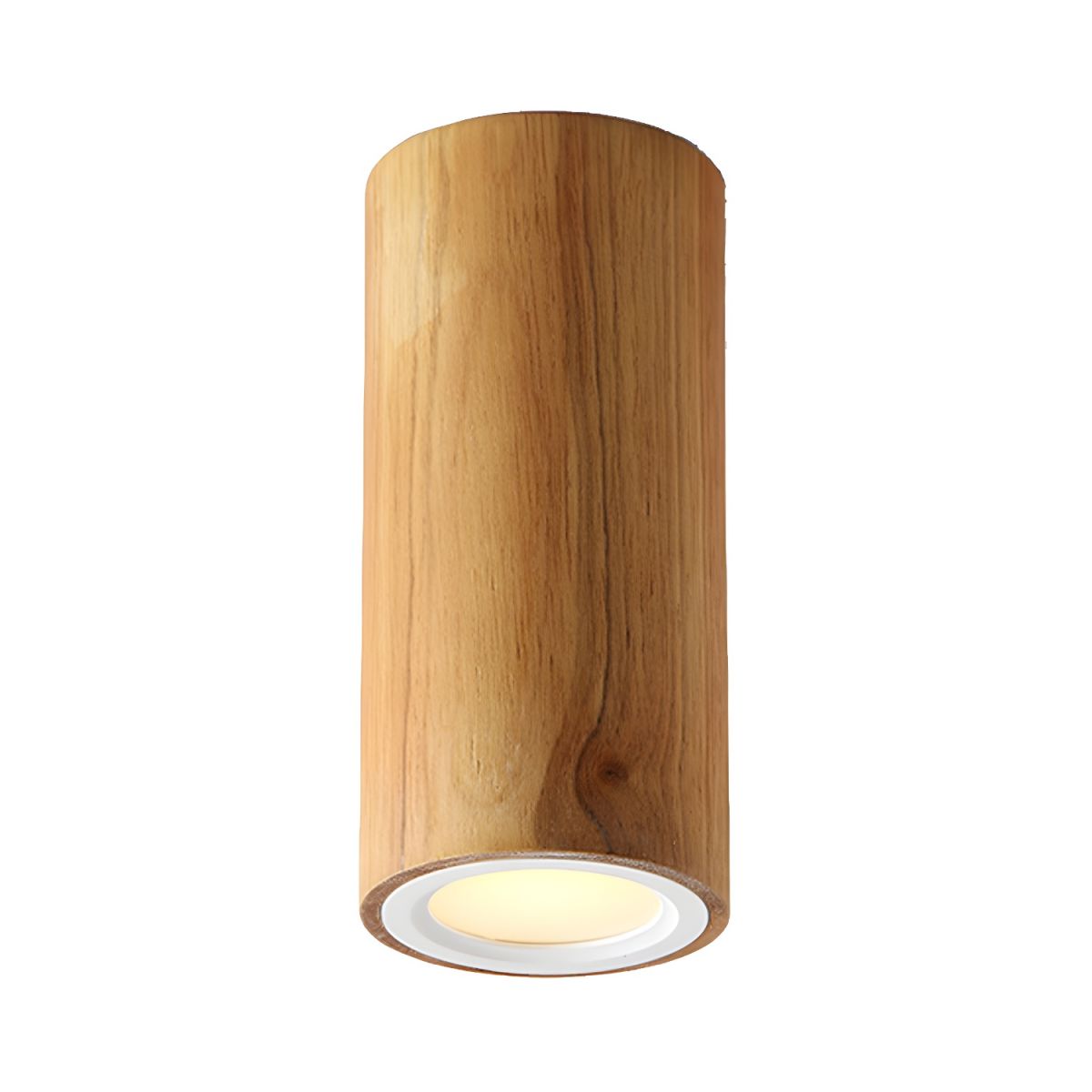 Wood Cylinder Ceiling Light Nordic Style Fixture | Lynaro