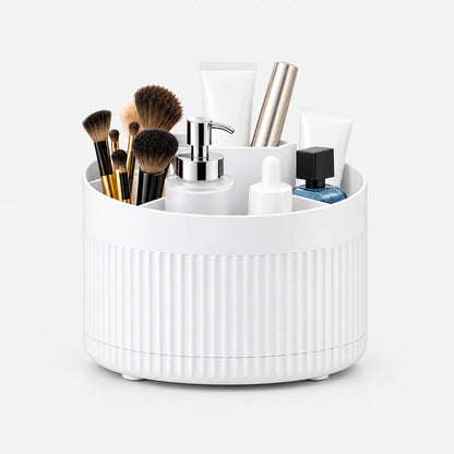360 Rotating Makeup Organizer for Brushes and Cosmetics