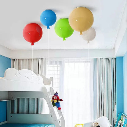 Acrylic Balloon Ceiling Light for Kids Room Interiors | Lumilo