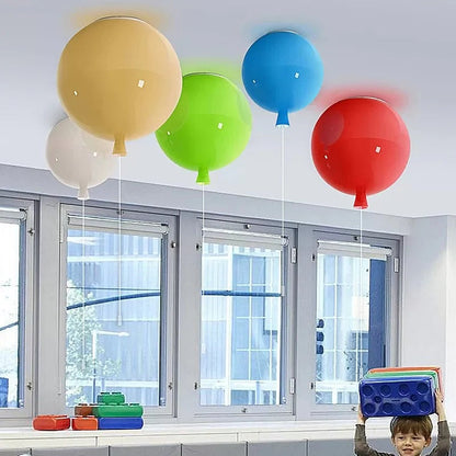 Acrylic Balloon Ceiling Light for Kids Room Interiors | Lumilo