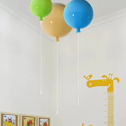 Acrylic Balloon Ceiling Light for Kids Room Interiors | Lumilo