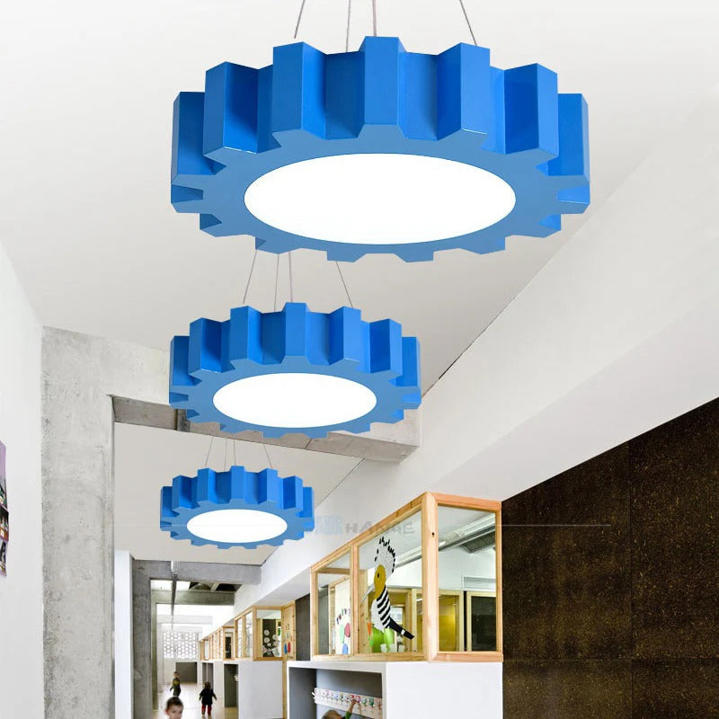 Acrylic Candy Colours LED Pendant Light for Kids Rooms | Lorvian