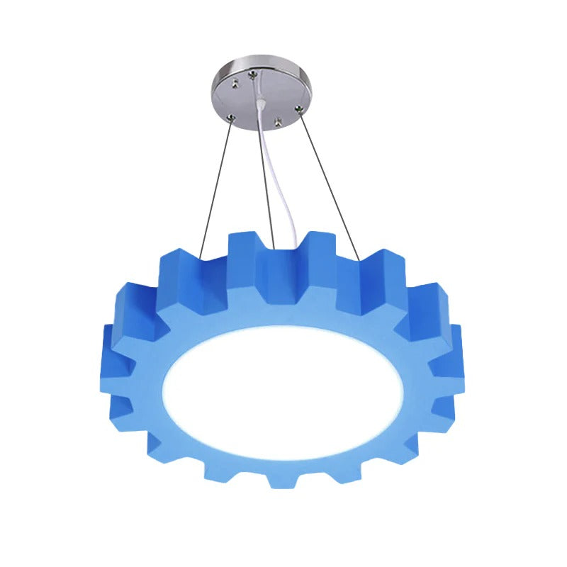 Acrylic Candy Colours LED Pendant Light for Kids Rooms | Lorvian