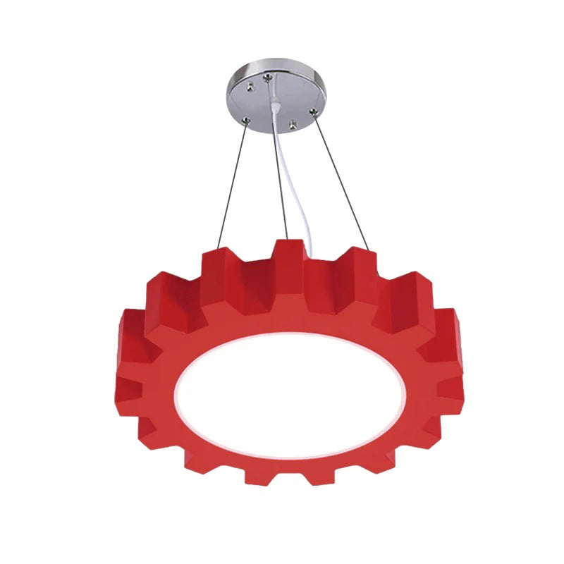 Acrylic Candy Colours LED Pendant Light for Kids Rooms | Lorvian