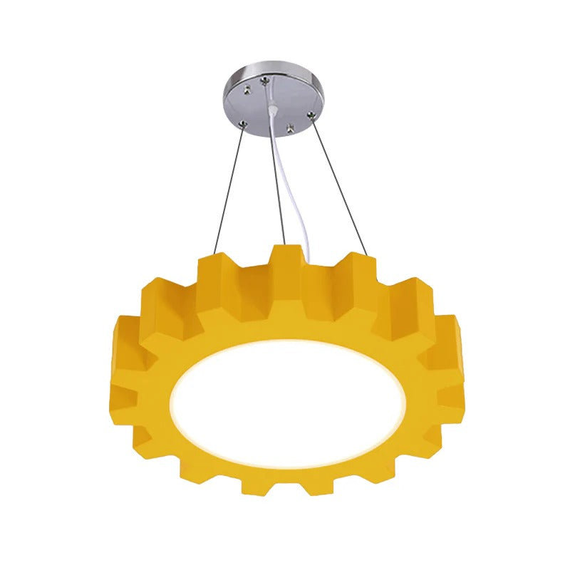 Acrylic Candy Colours LED Pendant Light for Kids Rooms | Lorvian