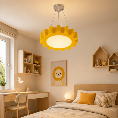 Acrylic Candy Colours LED Pendant Light for Kids Rooms | Lorvian