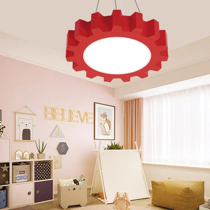 Acrylic Candy Colours LED Pendant Light for Kids Rooms | Lorvian