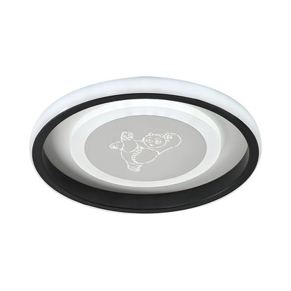 Acrylic Flower Flush Mount Ceiling Light Modern | Glowlis