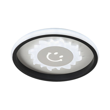 Acrylic Flower Flush Mount Ceiling Light Modern | Glowlis