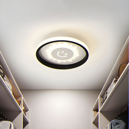 Acrylic Flower Flush Mount Ceiling Light Modern | Glowlis
