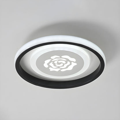 Acrylic Flower Flush Mount Ceiling Light Modern | Glowlis