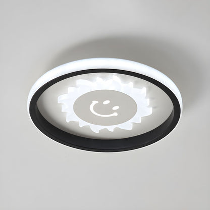 Acrylic Flower Flush Mount Ceiling Light Modern | Glowlis