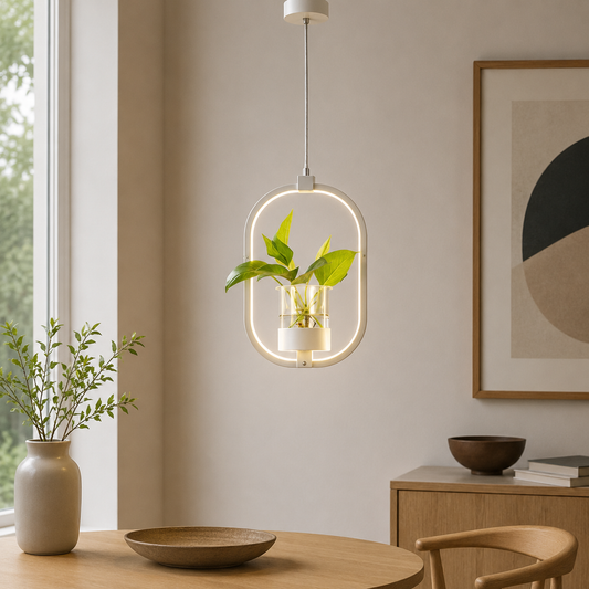 Acrylic LED Nordic Pendant Light Dining Room Suspension | Zykrona