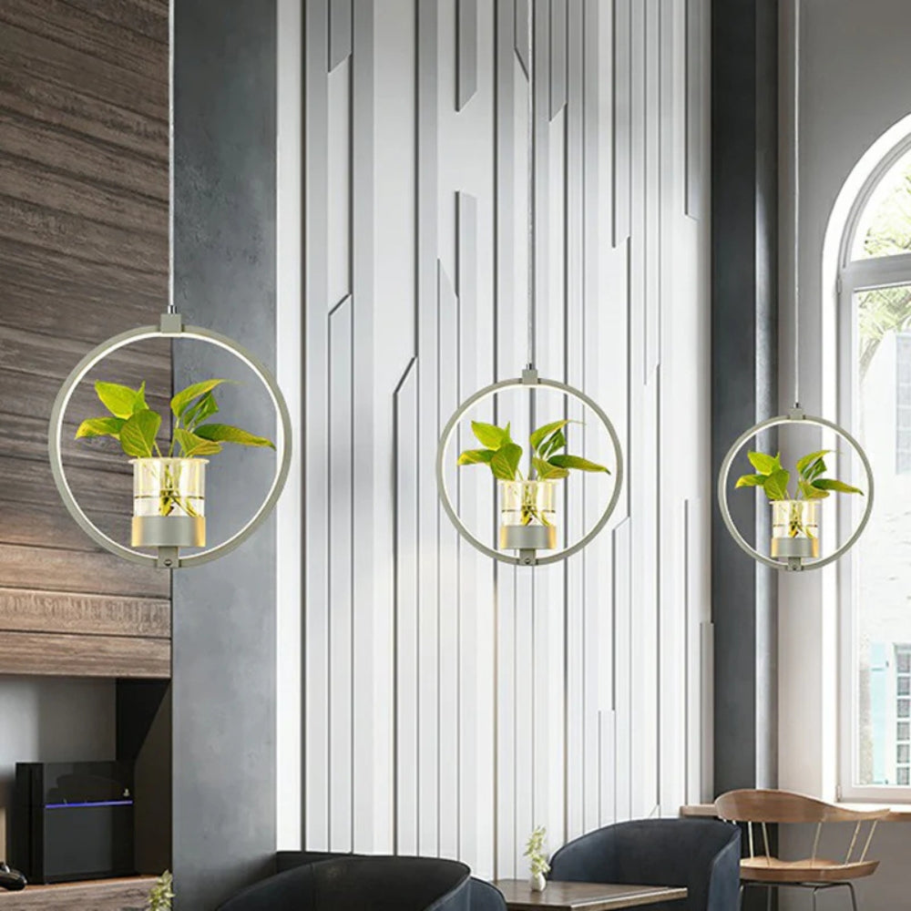 Acrylic LED Nordic Pendant Light Dining Room Suspension | Zykrona