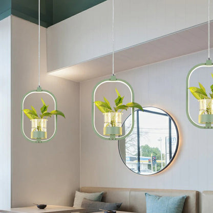 Acrylic LED Nordic Pendant Light Dining Room Suspension | Zykrona