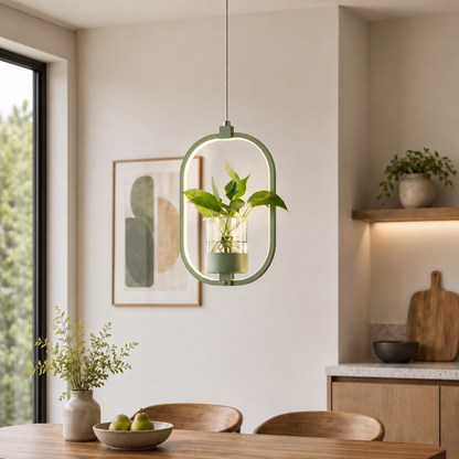 Acrylic LED Nordic Pendant Light Dining Room Suspension | Zykrona