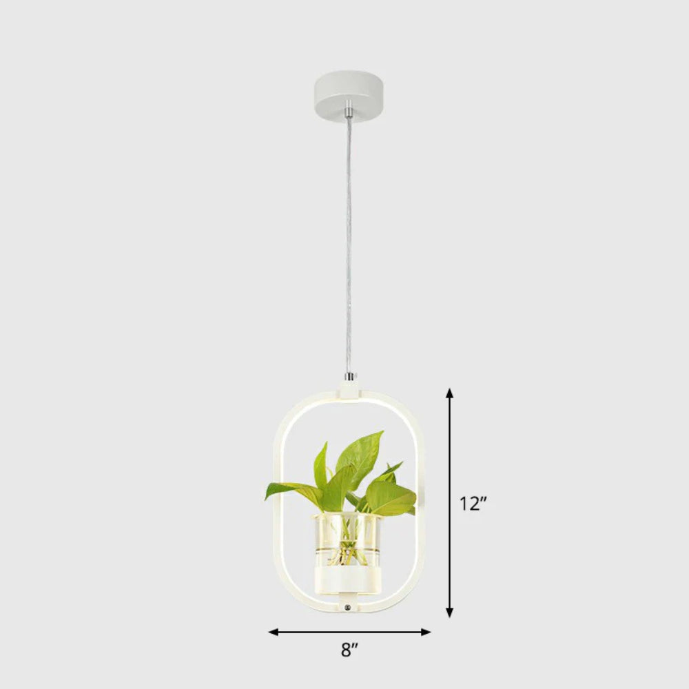 Acrylic LED Nordic Pendant Light Dining Room Suspension | Zykrona
