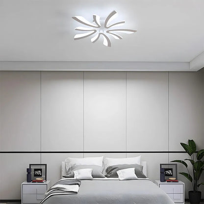 Acrylic Petal Nordic Flush Mount Ceiling Light | Acriva