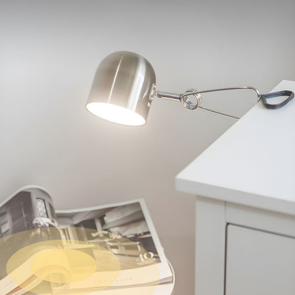 Adjustable Clip Table Lamp Modern Metal Design | Jarnivo