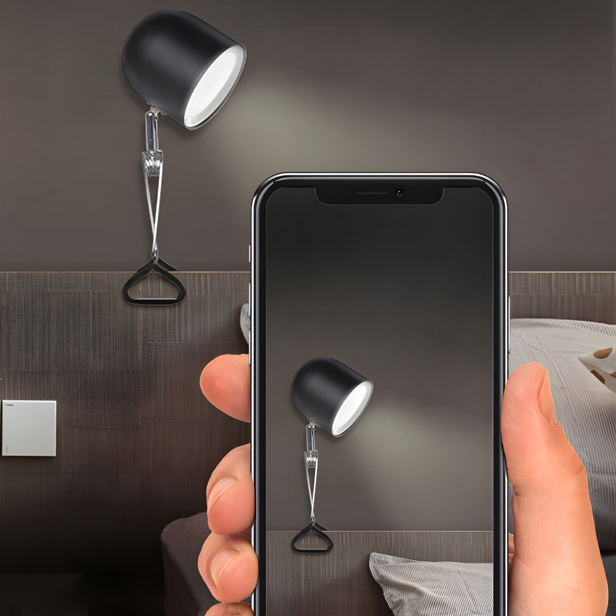 Adjustable Clip Table Lamp Modern Metal Design | Jarnivo