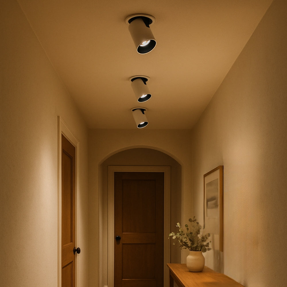 Adjustable Nordic Metal Ceiling Light Compact | Delnora
