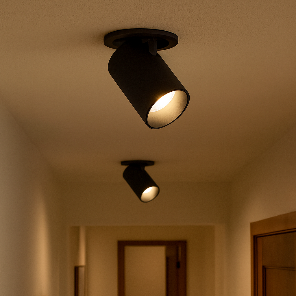 Adjustable Nordic Metal Ceiling Light Compact | Delnora