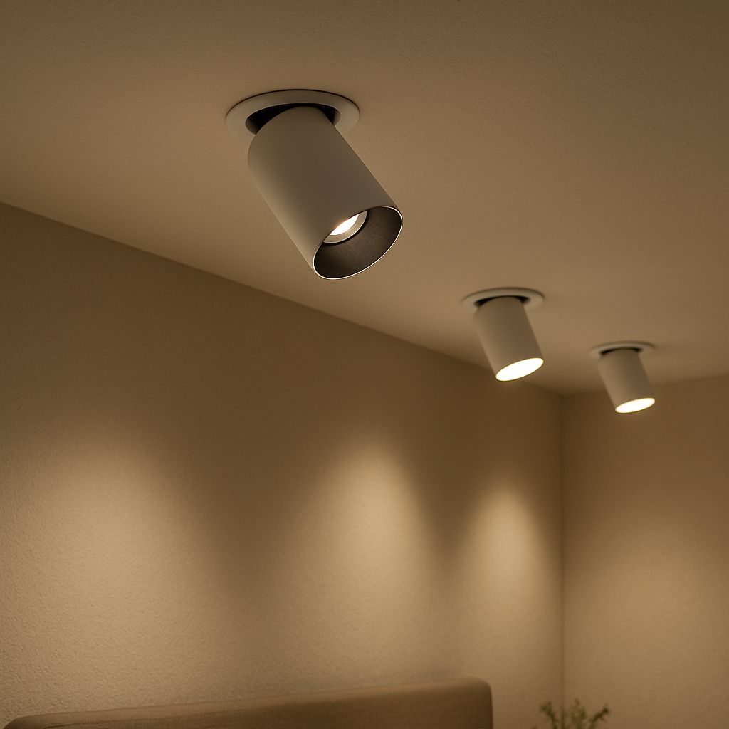 Adjustable Nordic Metal Ceiling Light Compact | Delnora