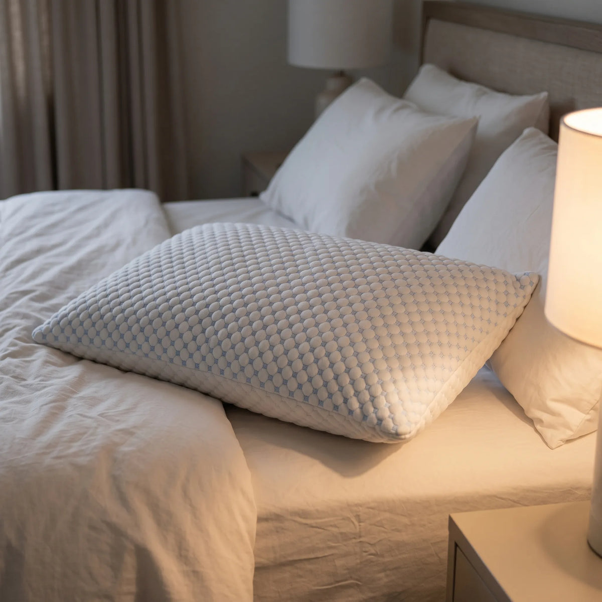 Adjustable Rectangular Cooling Bed Pillow