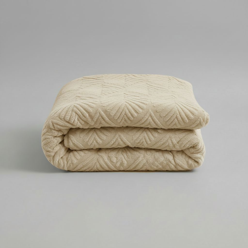 SleepEase Comforter | All-Season Maple Leaf Blanket