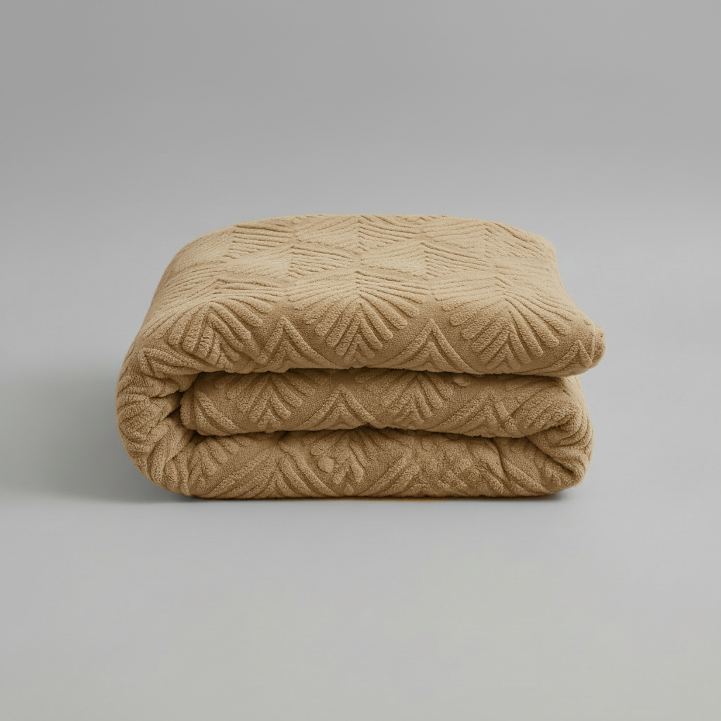 SleepEase Comforter | All-Season Maple Leaf Blanket