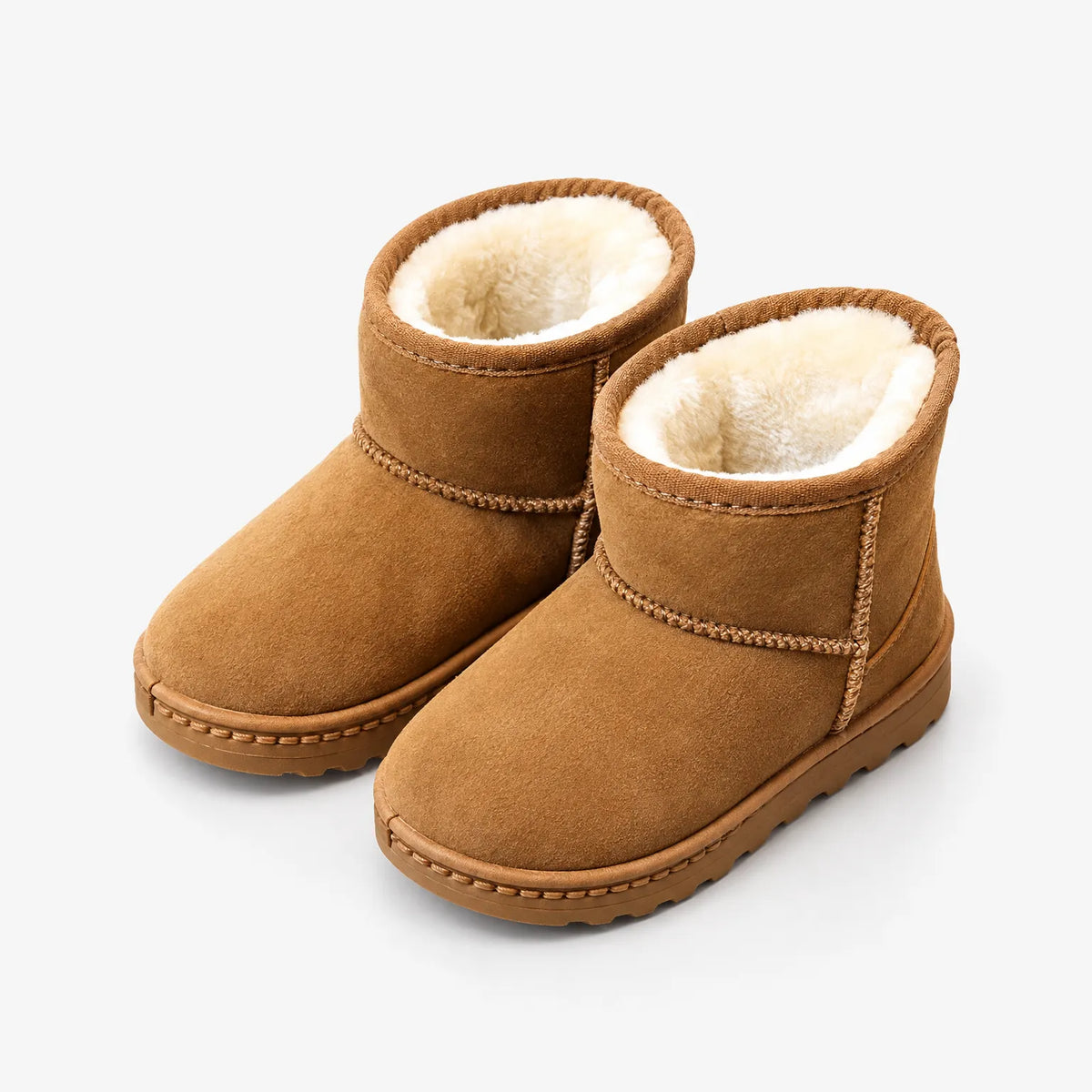 Ankle Height Slip On Winter Boots