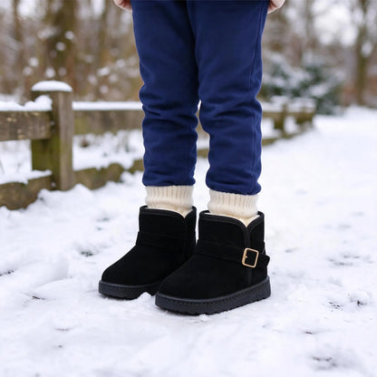 Ankle Height Slip On Winter Boots