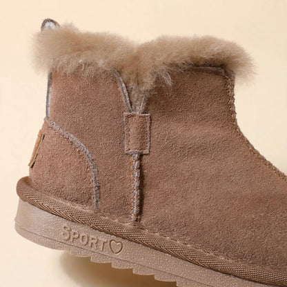 Ankle Winter Boots With Tread