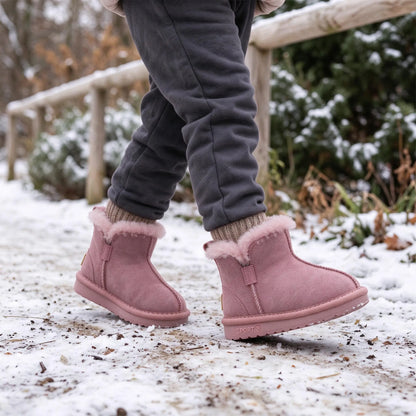 Ankle Winter Boots With Tread