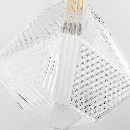 Art Deco Brass Glass Ceiling Light Fixture | Olvino