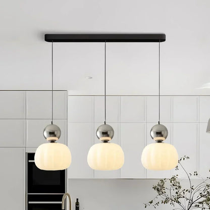 Art Deco Glass Pendant Light With Adjustable LED Modes | Morvian