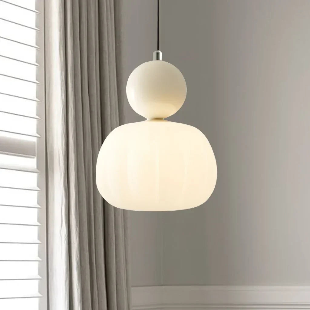 Art Deco Glass Pendant Light With Adjustable LED Modes | Morvian